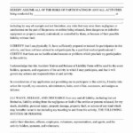 Liability Release Form Template Fresh Free Release Of Liability Form