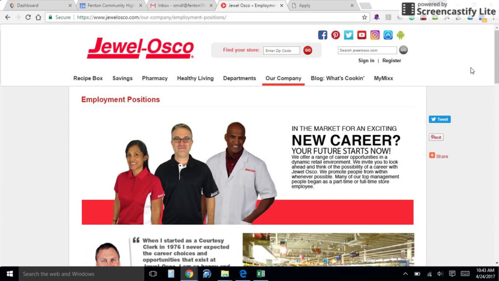 Online Job Application YouTube