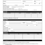 Simple Job Application Form Allbusinesstemplates
