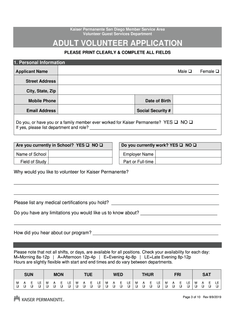Application Adult 8 9 19 Fill Out And Sign Printable PDF Template