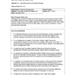 Content Manager Job Description Template