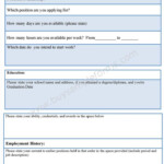 Job Seekers Application Form Online JobApplicationForms